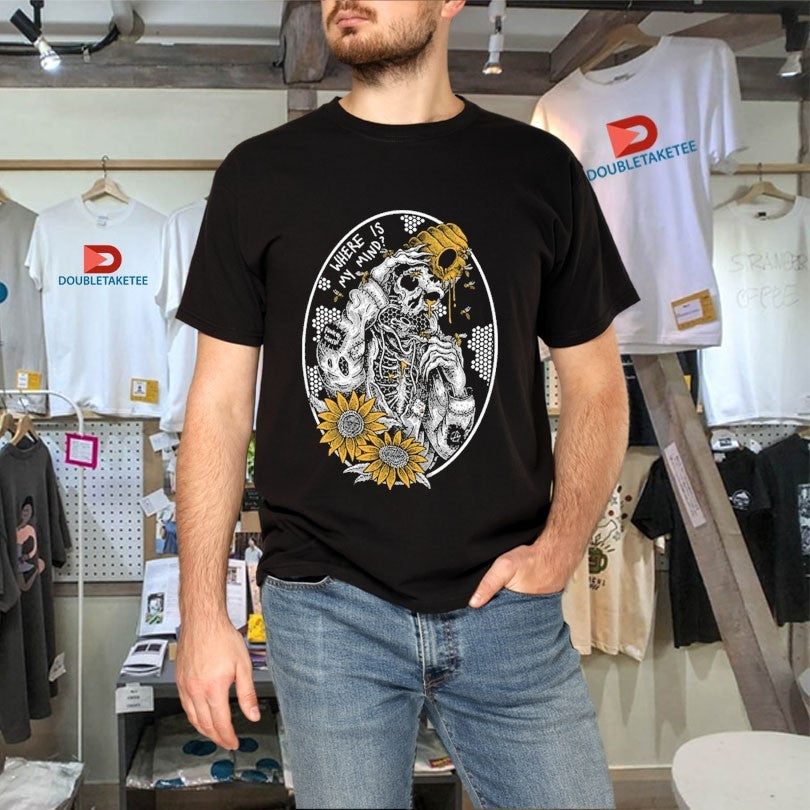 Official Where Is My Mind Bee Flower Shirts