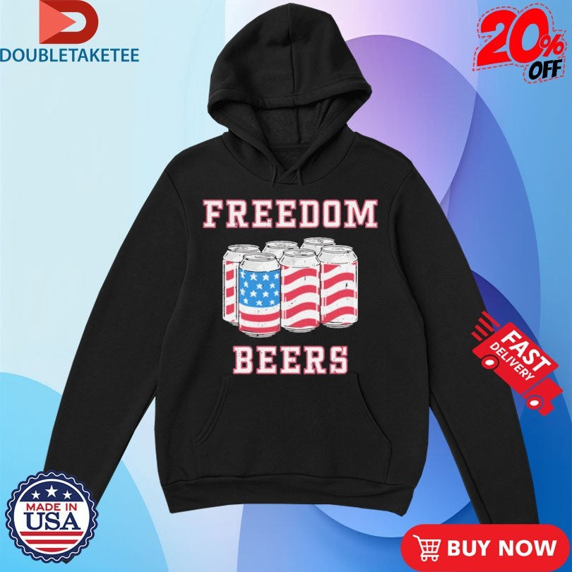 Official Whiskey Riff Freedom Beers American Flag Shirts