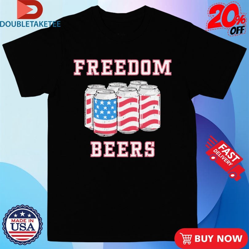 Official Whiskey Riff Freedom Beers American Flag Shirts