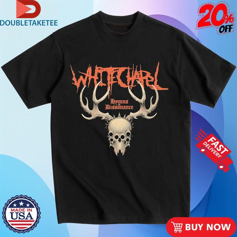 Official Whitechapel Hymns In Dissonance Shirts