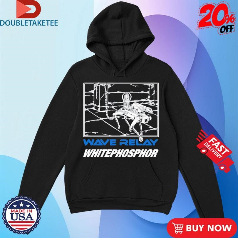 Official Whitephosphor X Wave Relay Doggy Shirts