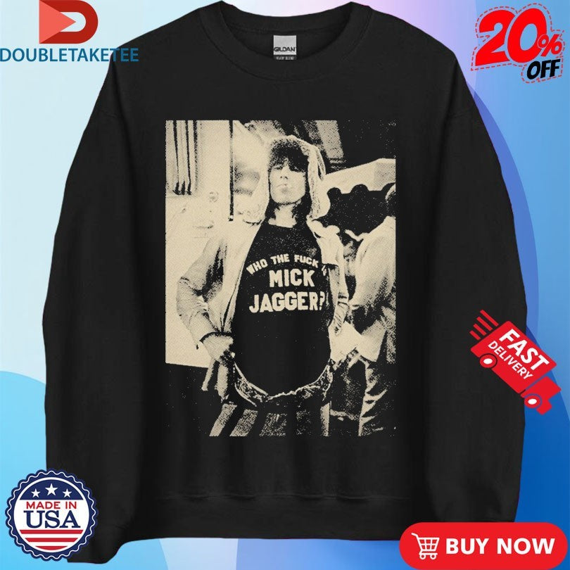 Official Who The Fuck Is Mick Jagger Shirts