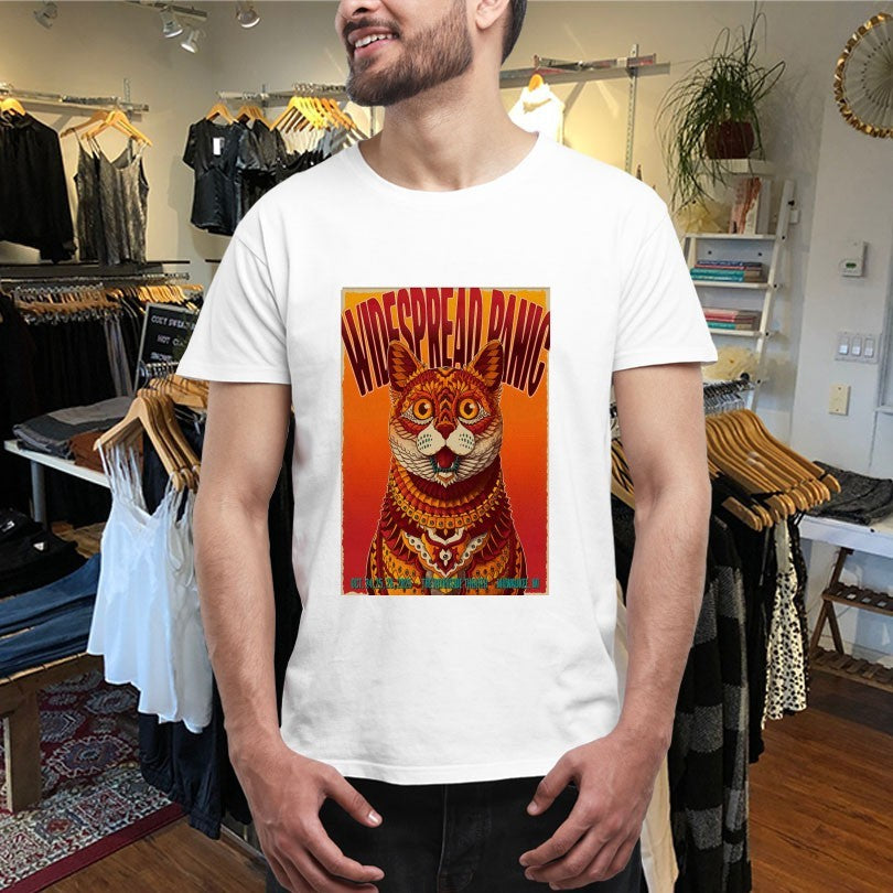 Official Widespread Panic In Milwaukee WI On Oct 24-26 2025 Cat Shirts