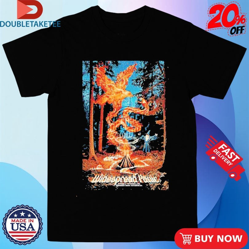 Official Widespread Panic Savannah Georgia 2025 Event At Enmarket Arena On Oct 31-Nov 1 Flames Shirts