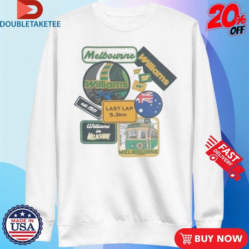 Official Williams F1 Melbourne Shirts