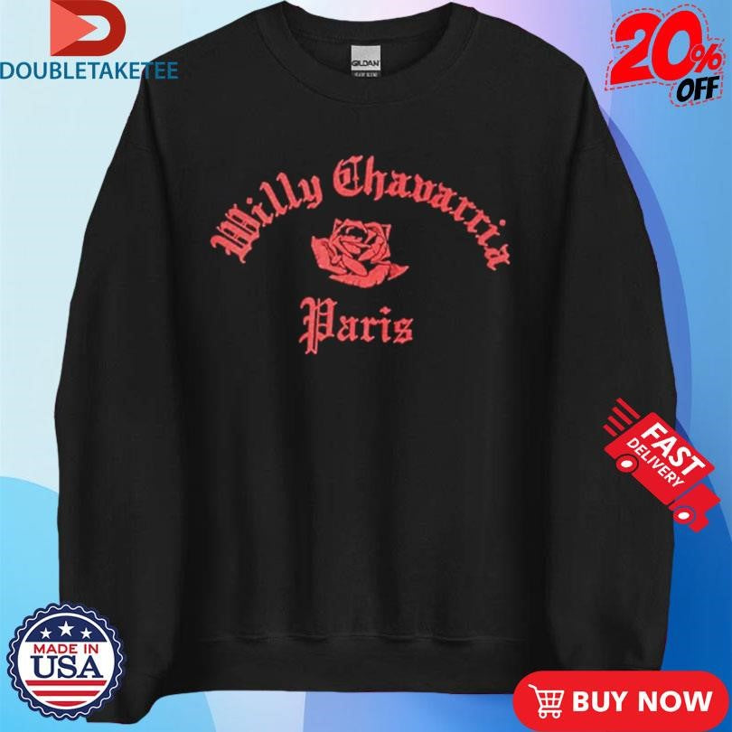 Official Willy Chavarria Paris Flower Shirts
