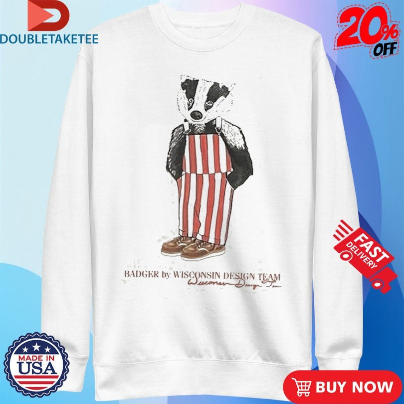 Official Wisconsin Badgers Team Bear Mascot Shirts