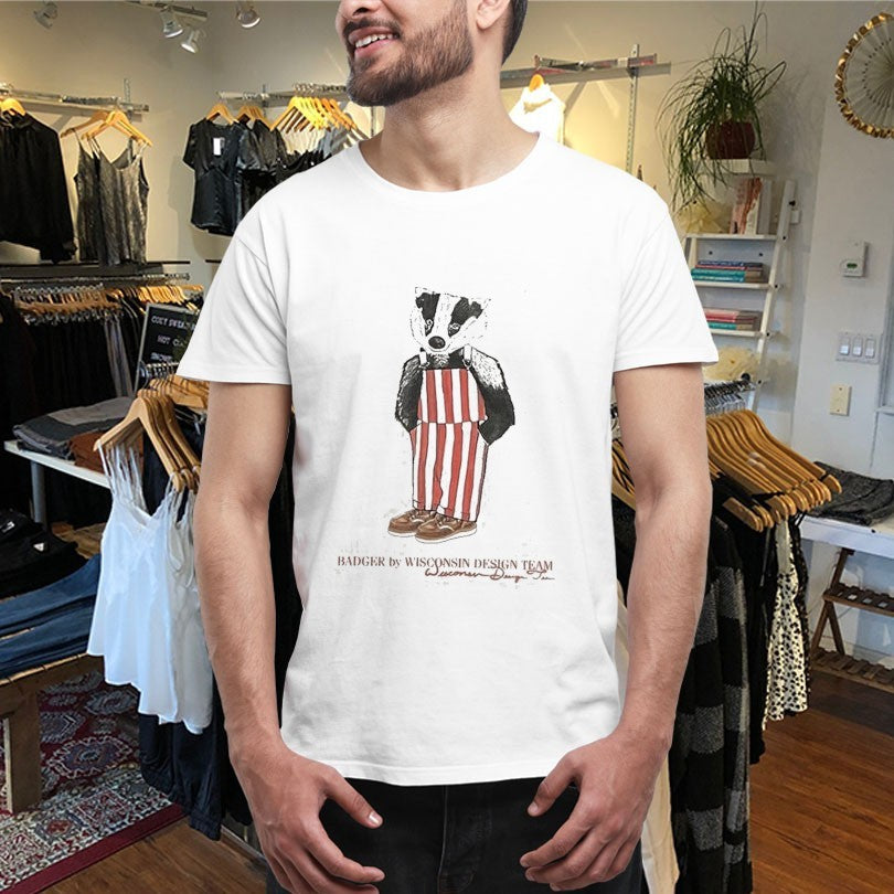 Official Wisconsin Badgers Team Bear Mascot Shirts