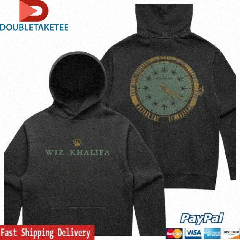 Official Wiz Khalifa Kush Time Clock Shirts