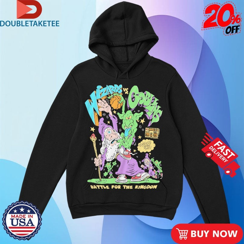 Official Wizards Vs Goblins Battle For The Kingdom Shirts