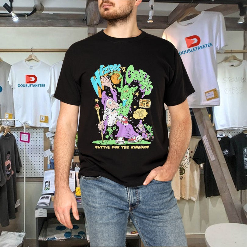 Official Wizards Vs Goblins Battle For The Kingdom Shirts