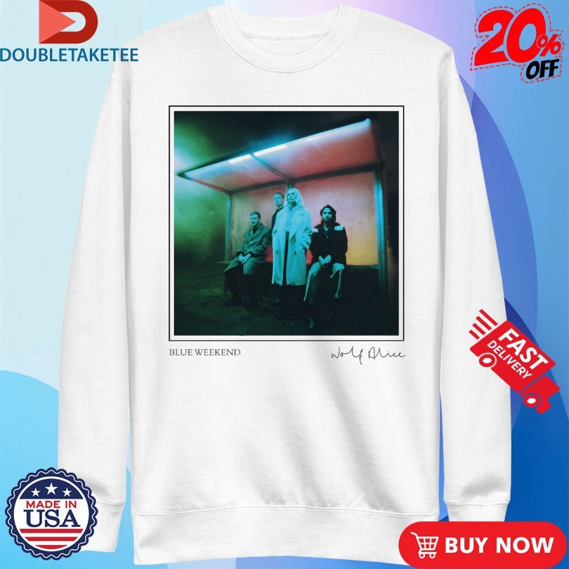 Official Wolf Alice Blue Weekend Album Shirts