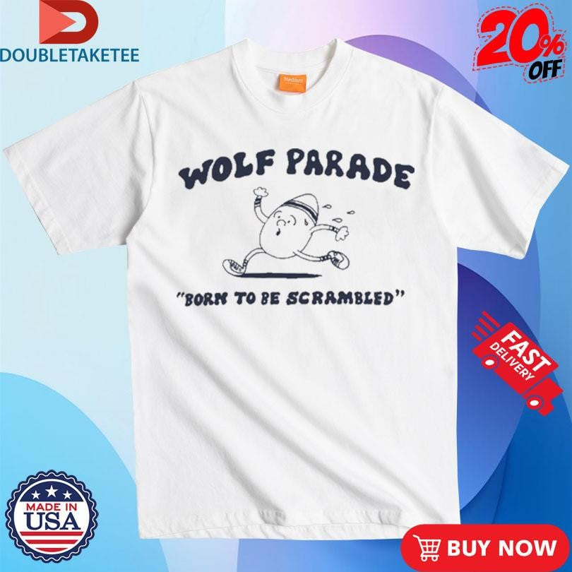 Official Wolf Parade Born To Be Scrambled Tour Shirts