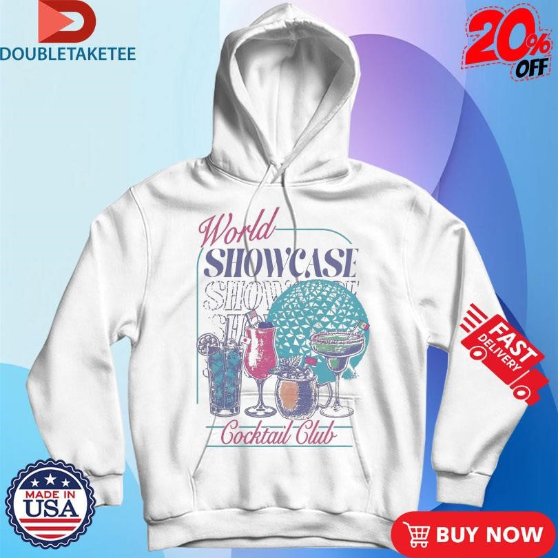 Official World Showcase Cocktail Club Shirts