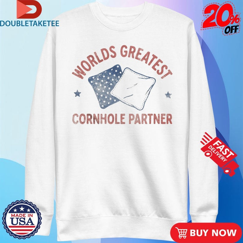 World’s Greatest Cornhole Partner Shirts