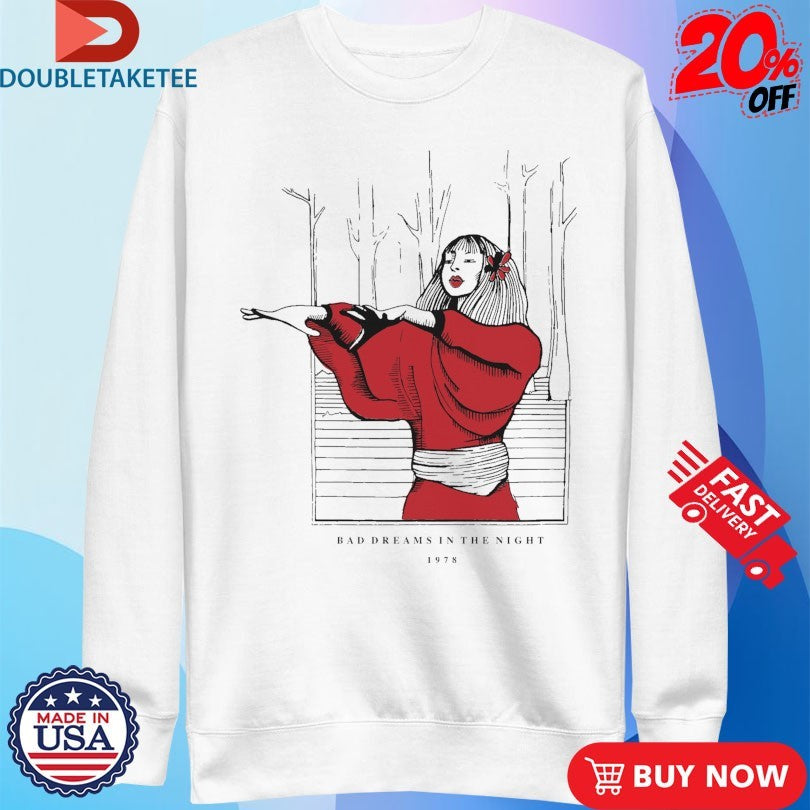 Official Wuthering Heights Bad Dreams In The Night 1978 Shirts