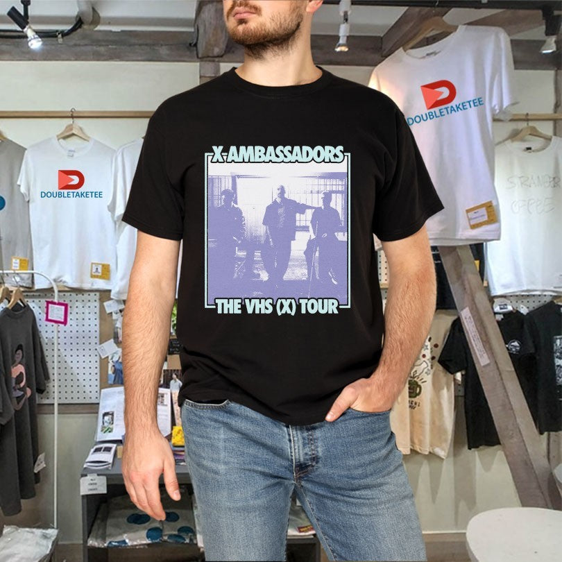 Official X Ambassadors The Vhs X Tour 2025 Photo Shirts