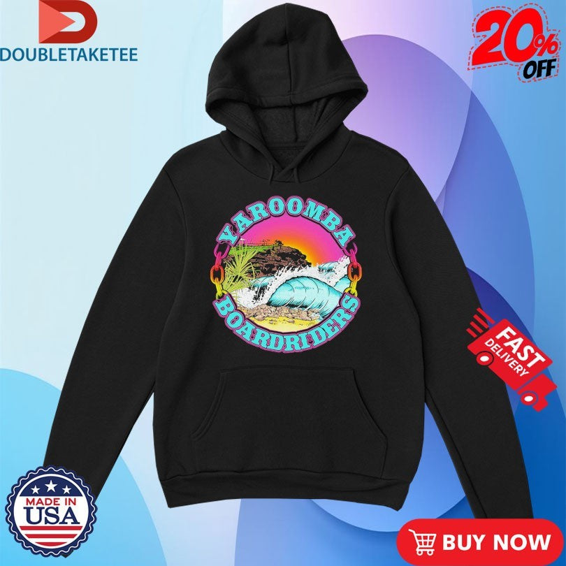 Official Yaroomba Boardriders Stop Rock Shirts
