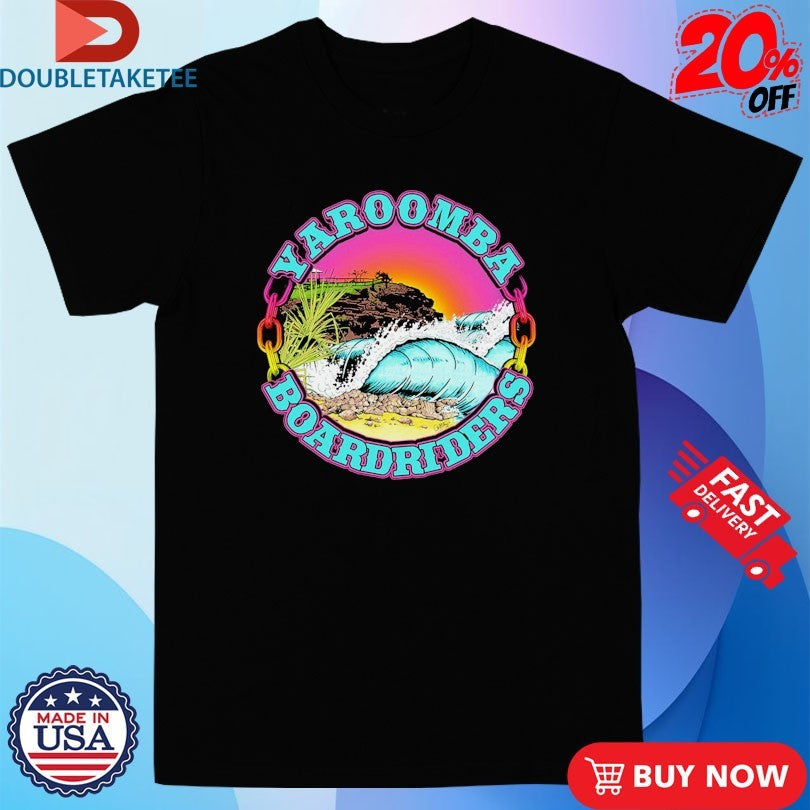 Official Yaroomba Boardriders Stop Rock Shirts