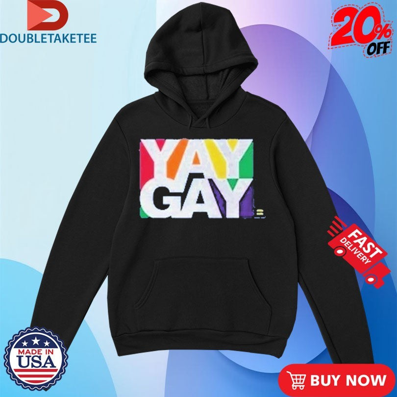 Official Yay Gay Rainbow Human Rights Campaign Shirts