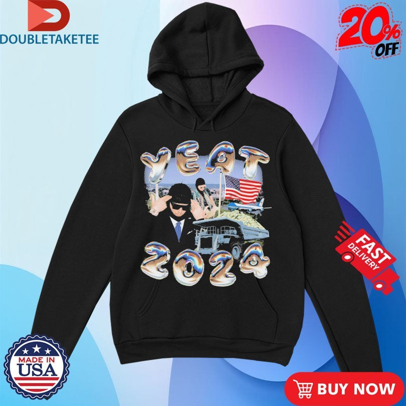 Official Yeat Luh Geeky 2024 American Flag Shirts