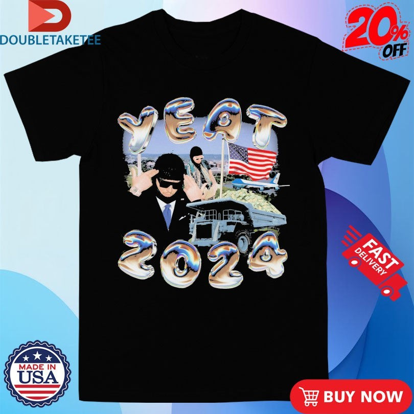 Official Yeat Luh Geeky 2024 American Flag Shirts