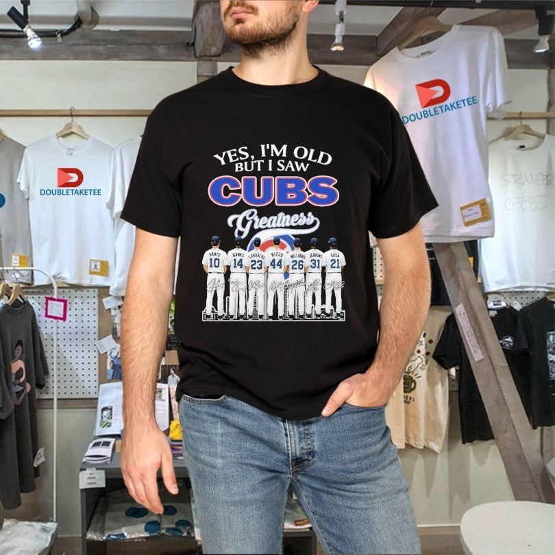 Official Yes I’m Old But I Saw Chicago Cubs Signatures Shirts
