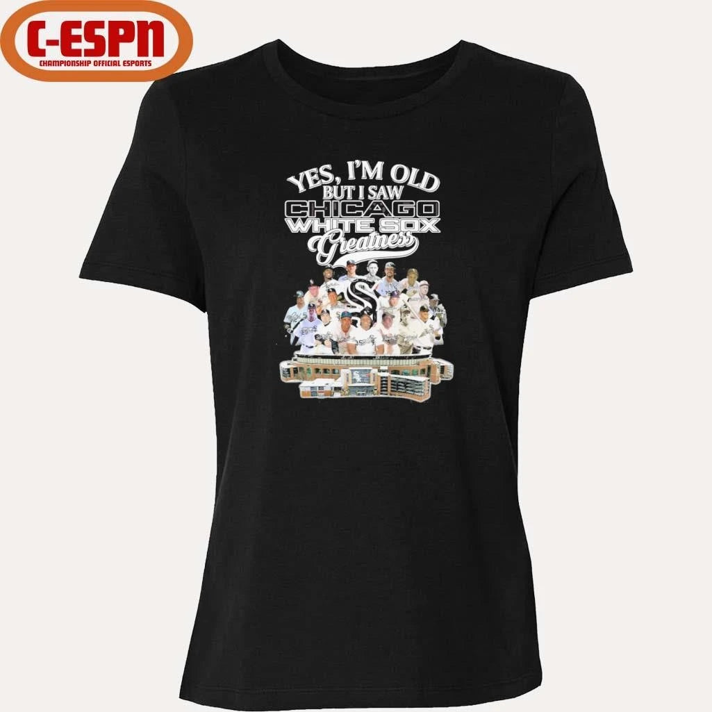Official Yes, I’m Old But I Saw Chicago White Sox Legends Greatness T-Shirt