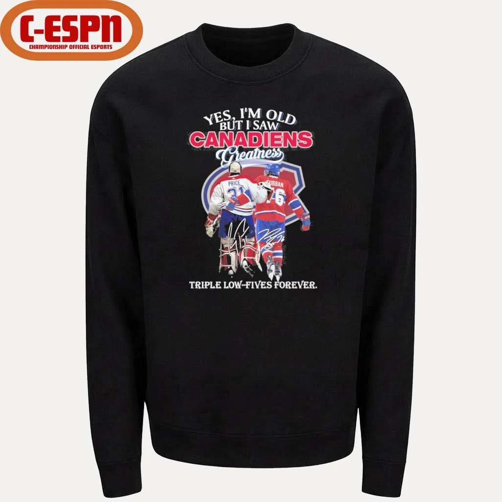 Official Yes, I’m Old But I Saw Montreal Canadiens Price And Subban Greatness Shirt