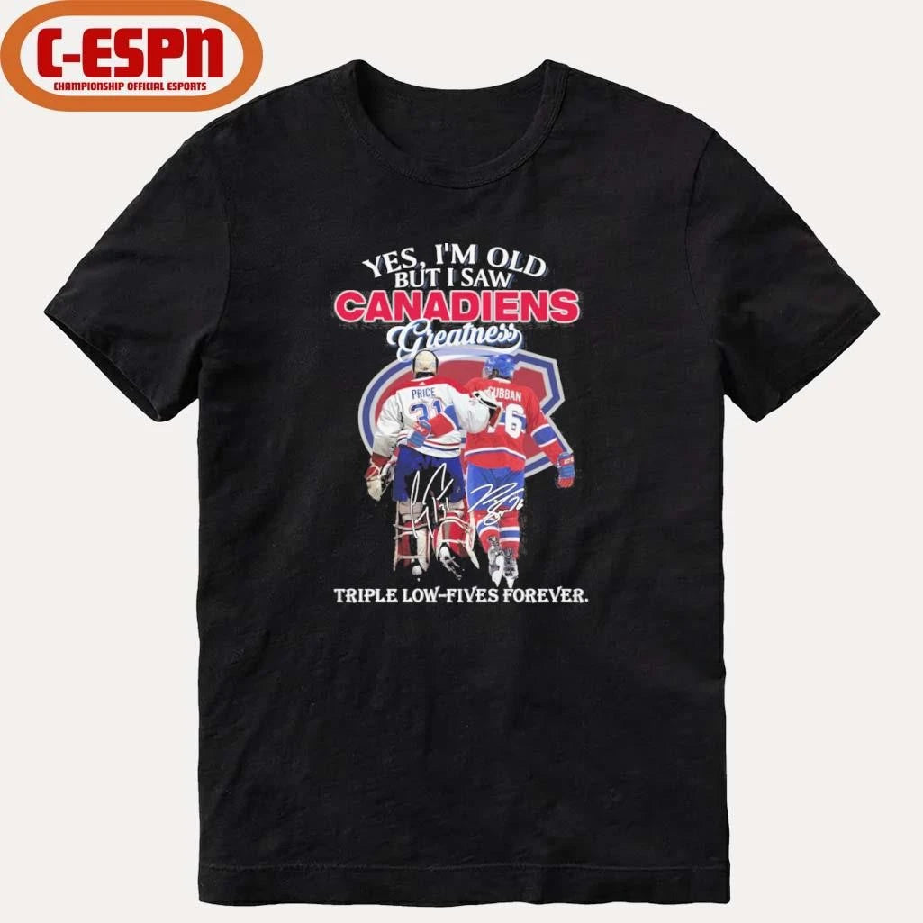 Official Yes, I’m Old But I Saw Montreal Canadiens Price And Subban Greatness Shirt