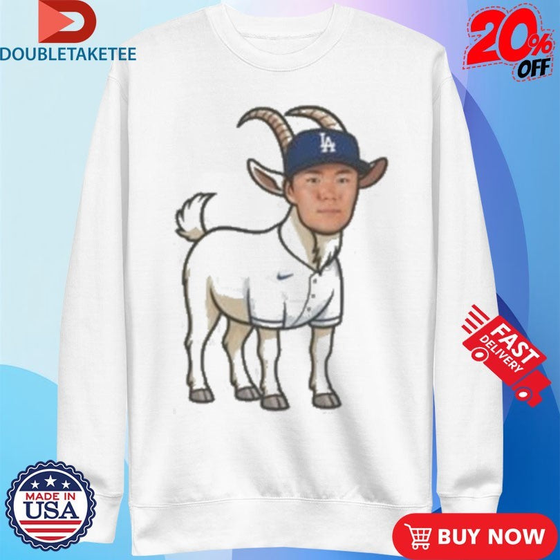 Official Yoshinobu Yamamoto The Goat Los Angeles Dodgers World Series Champions 2025 Shirts