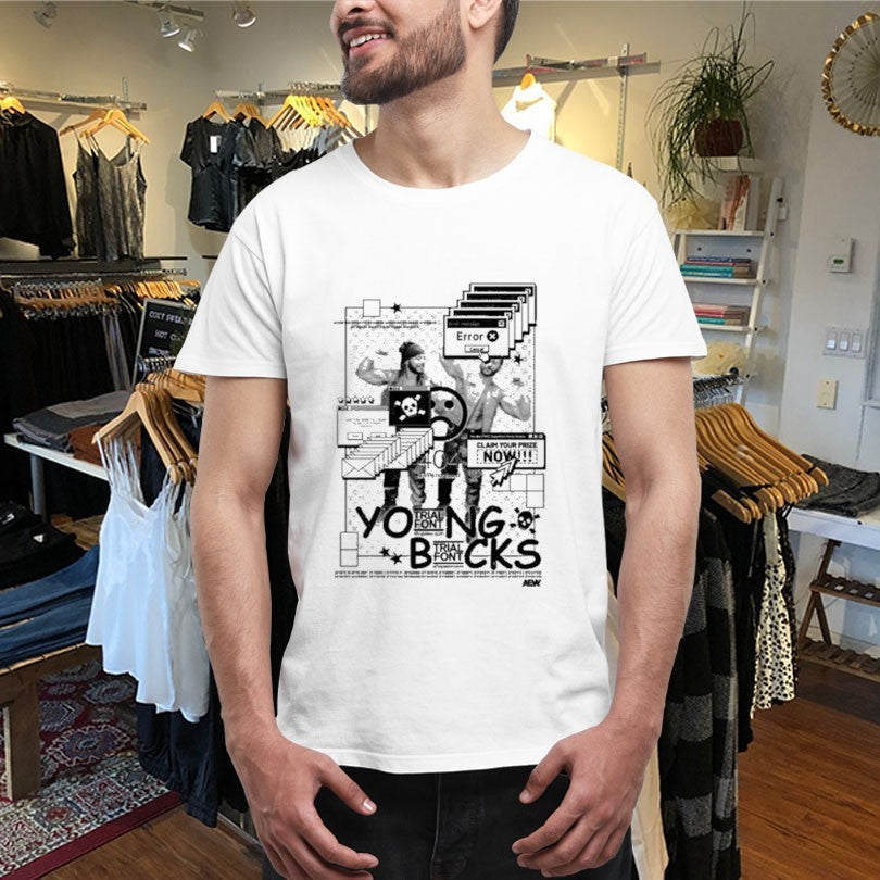 Official Young Bucks I Am Not Good With Computers AEW Shirts