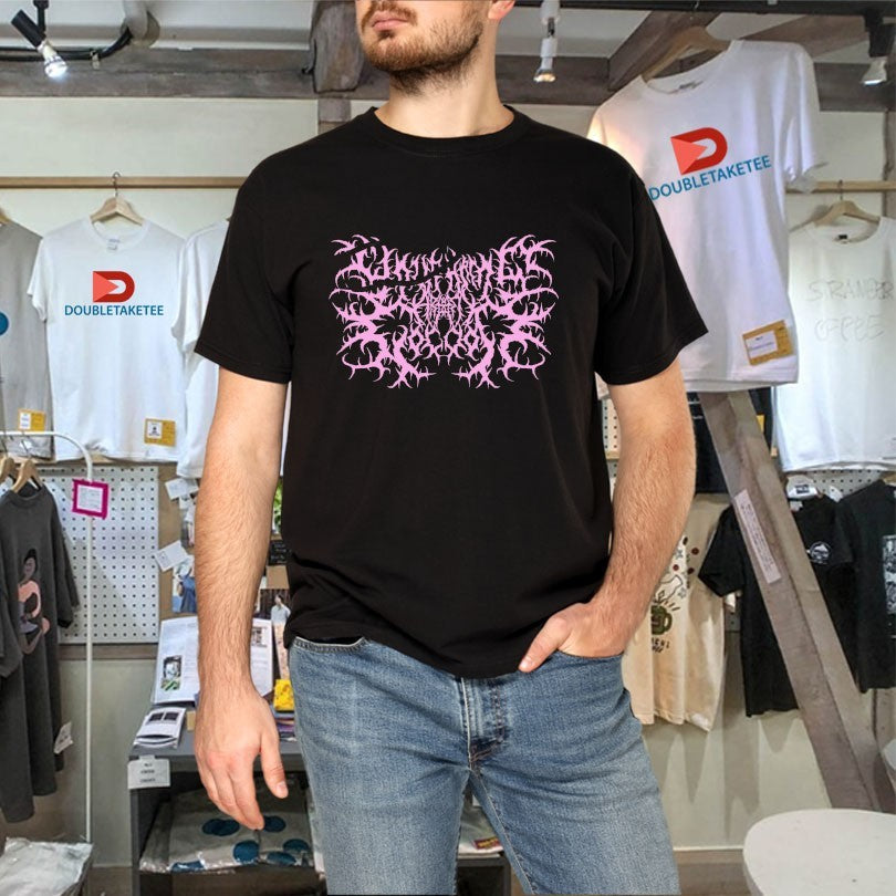 Official Your Arms Are My Cocoon Metal Logo Shirts