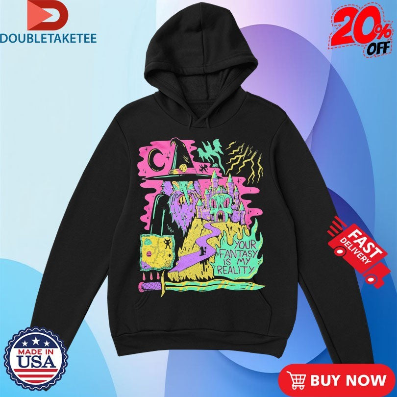 Official Your Fantasy Is My Reality Wizard Of Barge Shirts
