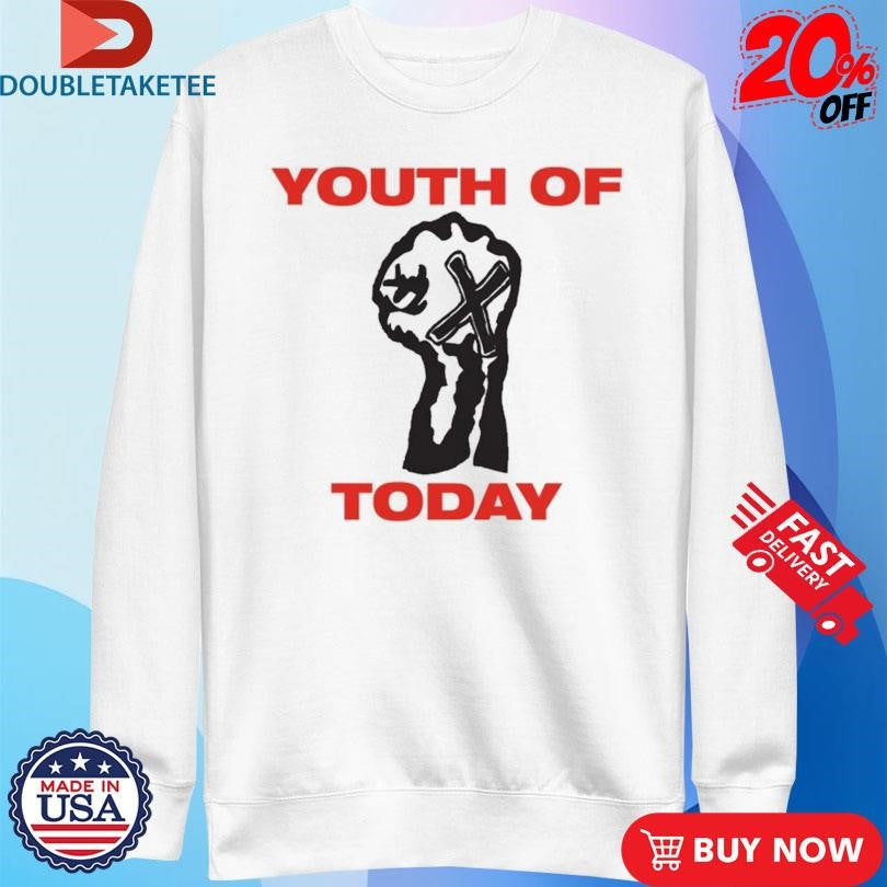 Official Youth Of Today Break Down The Walls Shirts