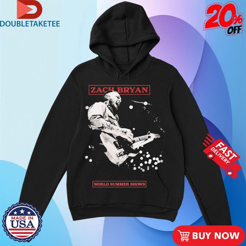 Official Zach Bryan World Summer Shows Shirts