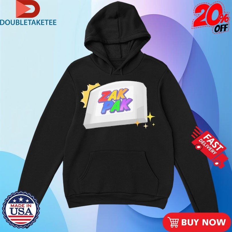 Official Zakpak Logo Shirts