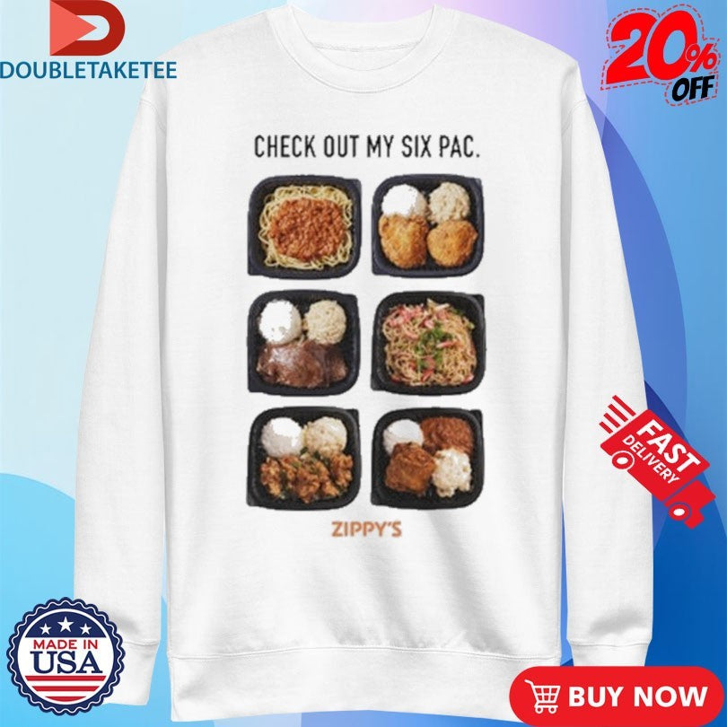 Official Zippy’s Check Out My Six Pac Shirts