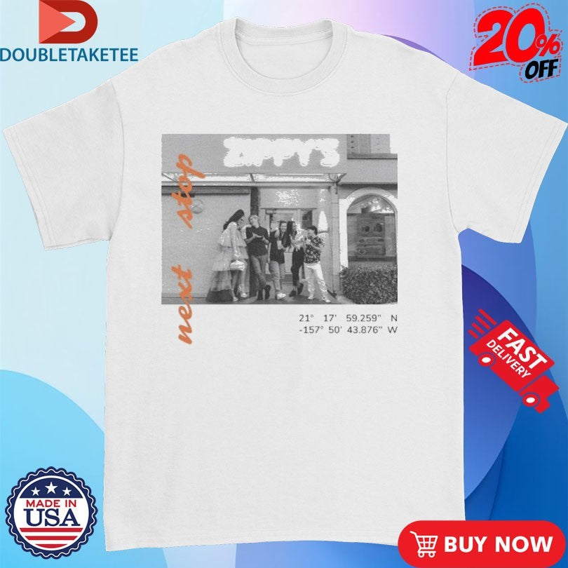 Official Zippy’s Next Stop Zipster Coordinates Shirts