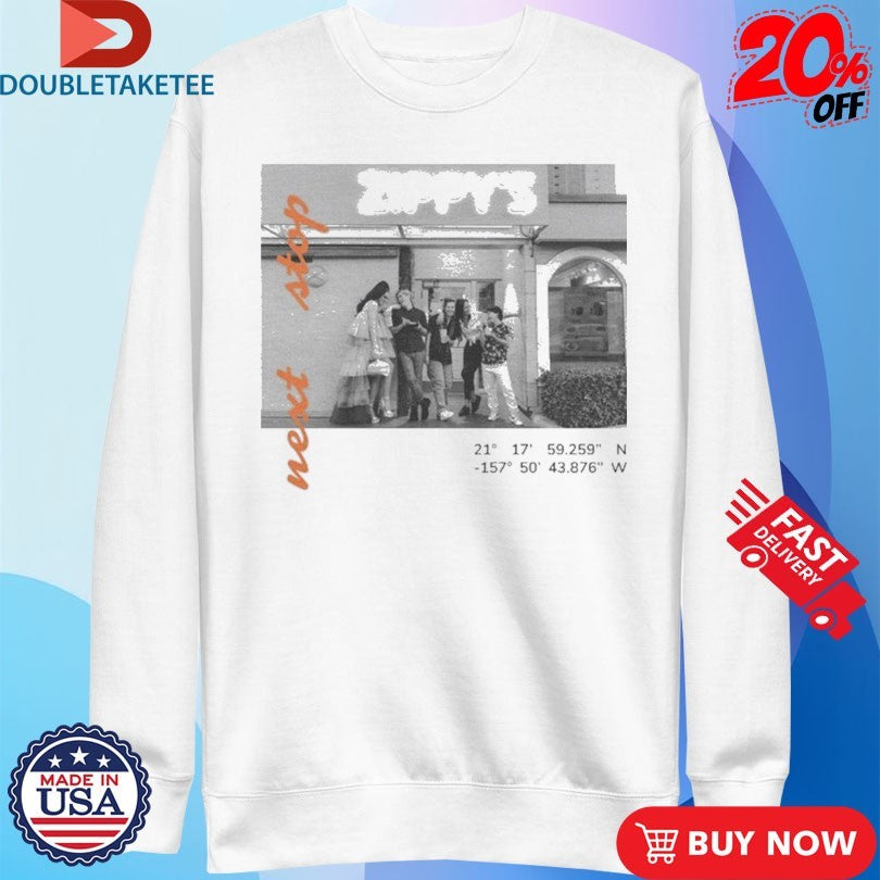 Official Zippy’s Next Stop Zipster Coordinates Shirts