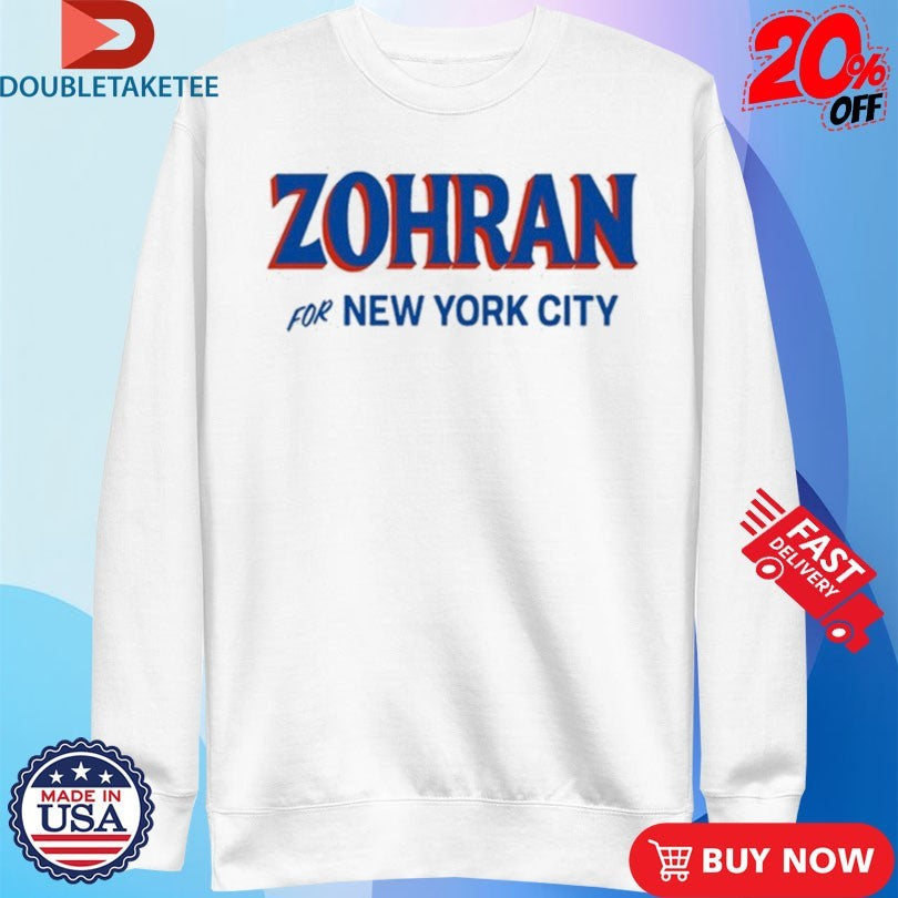 Official Zohran For New York City Shirts