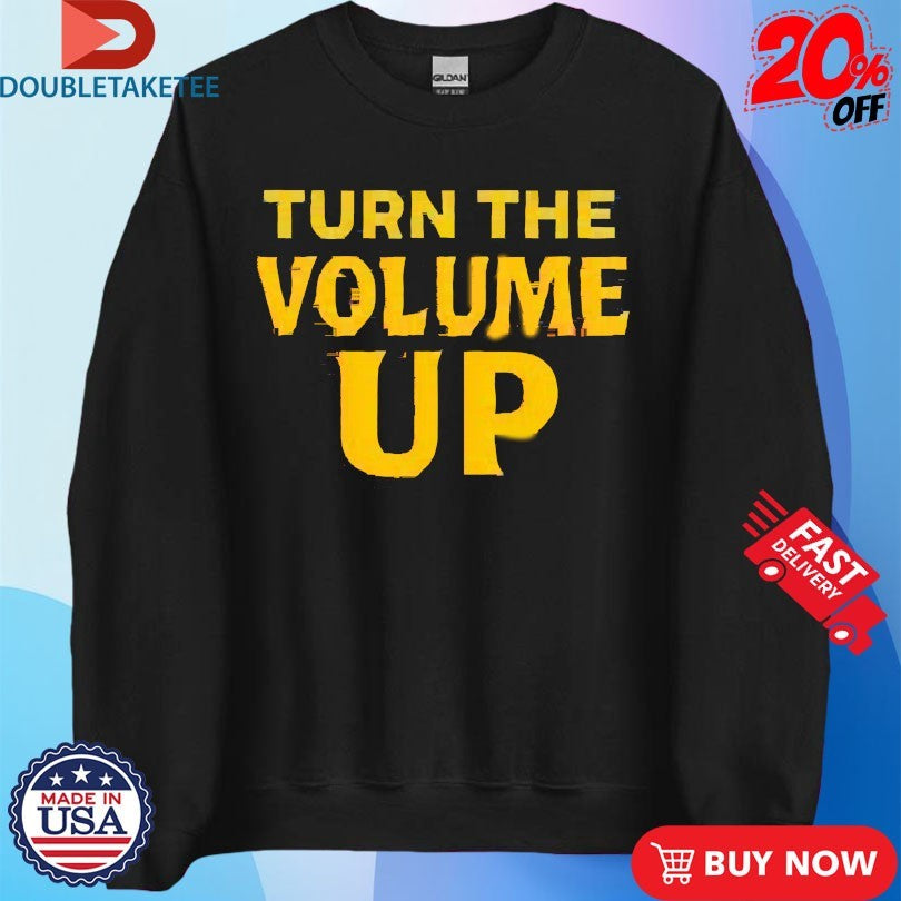Official Zohran Mamdani Turn The Volume Up Shirts