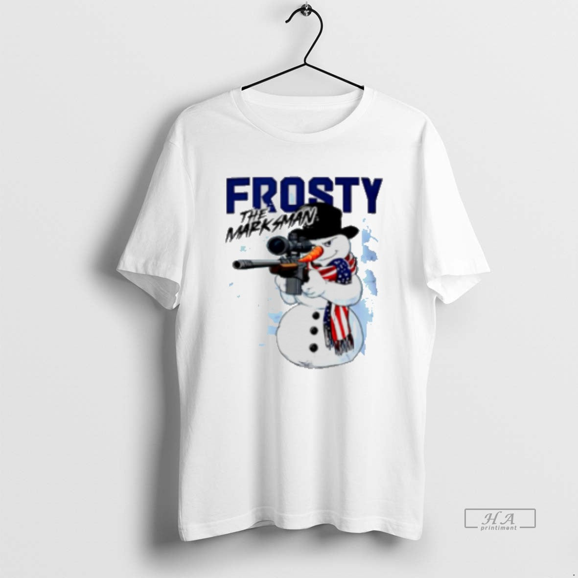 Official Frosty Marksman Snowman Classic T-Shirts, Hoodie, Sweatshirt