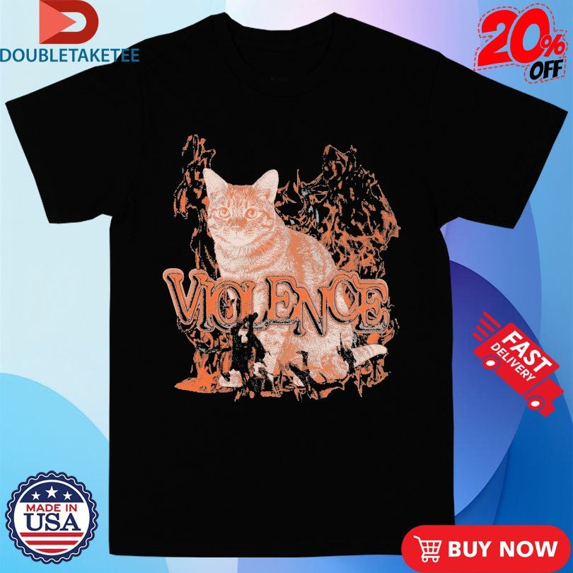 Official violence Cat Flames Shirts