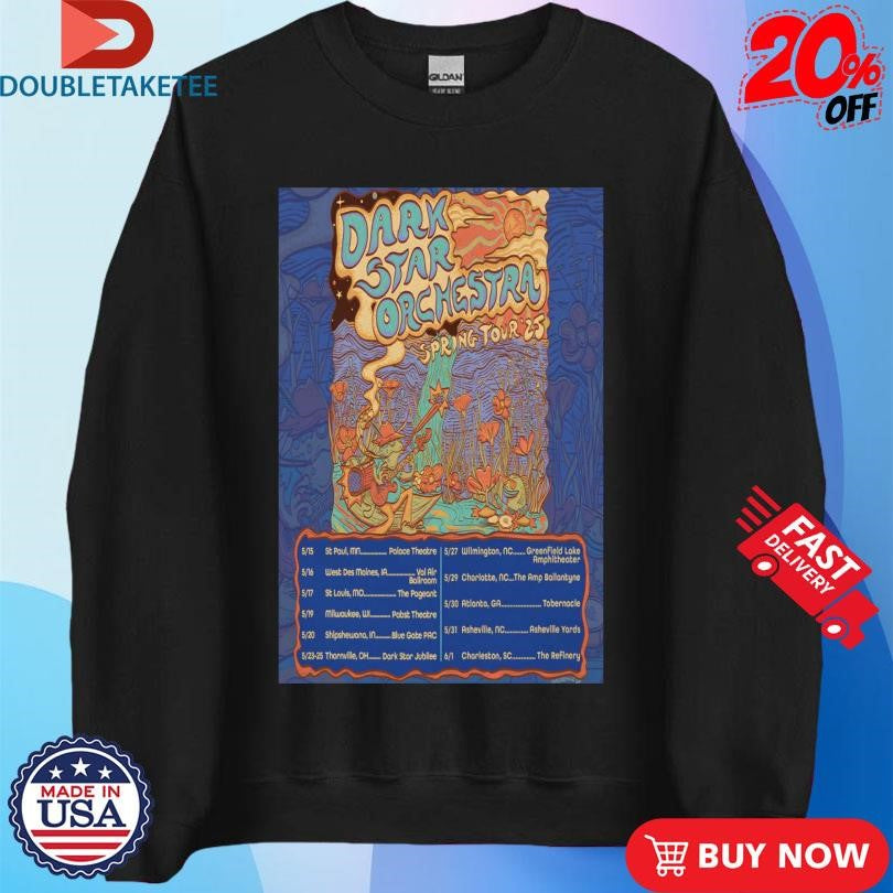 OfficialDark Star Orchestra 2025 Spring Tour Shirts
