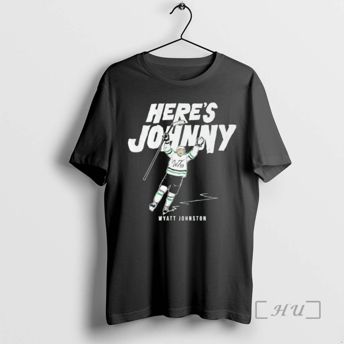 Officials Dallas Stars Wyatt Johnston Heres Johnny
