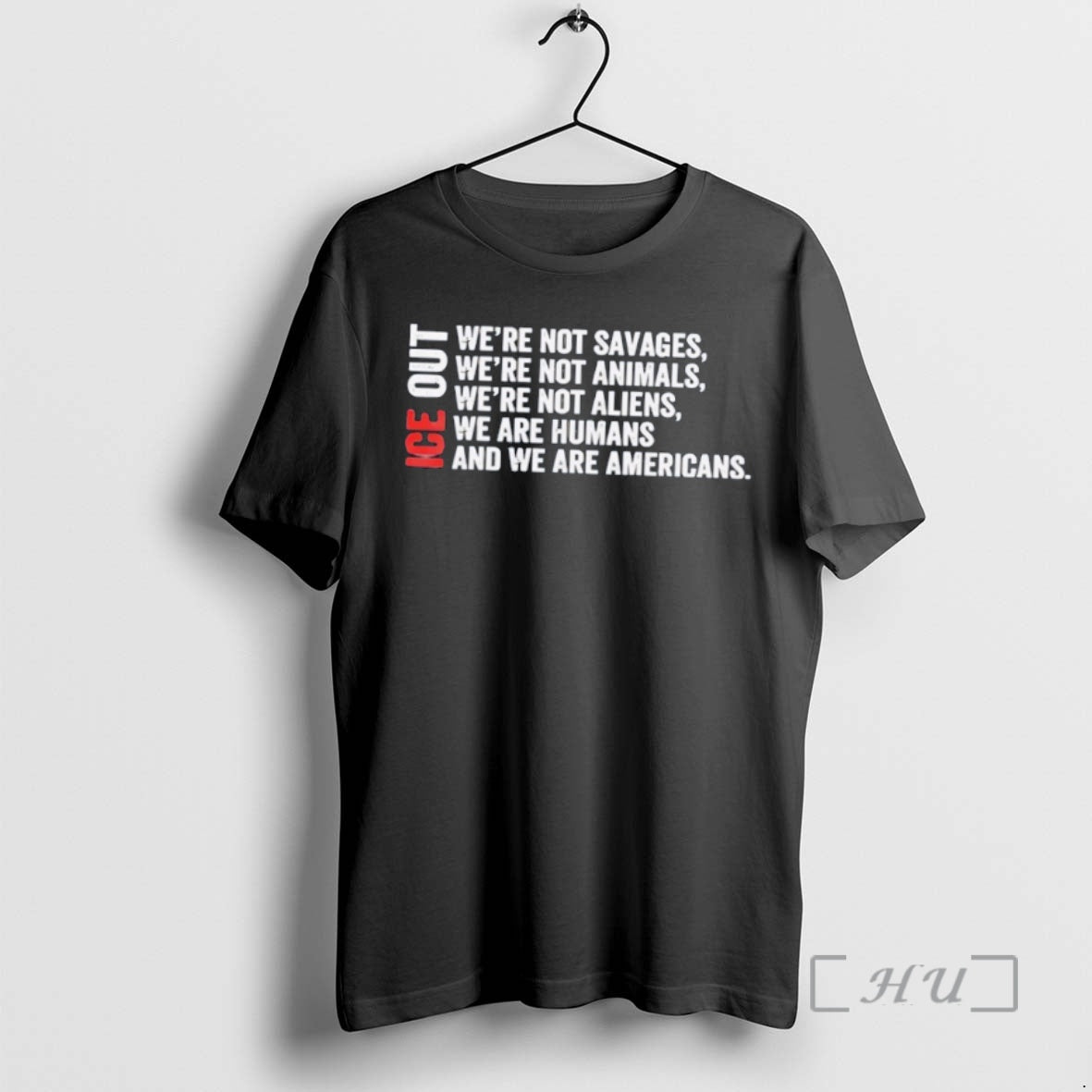 Officials Ice Out Were Not Savages Were Not Animals Were Not Aliens Premium T Shirts Hoodie, Sweatshirt | ZylaModa.com