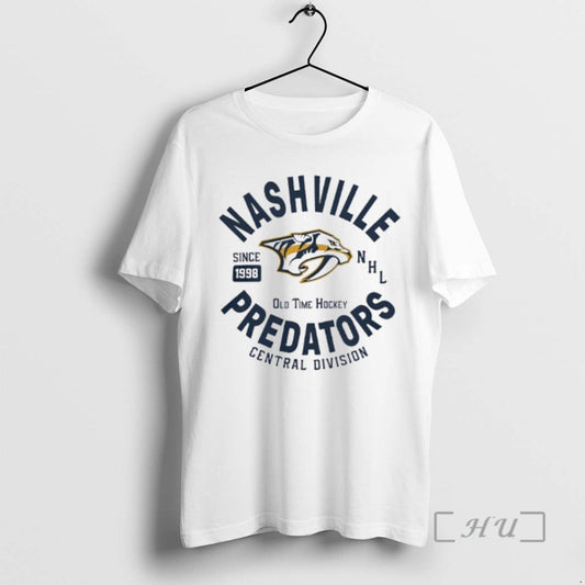 Officials Nashville Predators Old Time Hockey Nhl Since 1998 Centrak Division T-Shirts, Hoodie, Sweatshirt