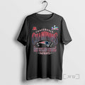 Officials New England Patriots 2025 Afc Champions Right Side Draw T-Shirts, Hoodie, Sweatshirt | ZylaModa.com
