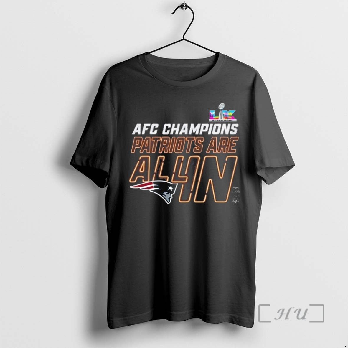 Officials New England Patriots Are All In Afc Conference Champions T-Shirts, Hoodie, Sweatshirt | ZylaModa.com